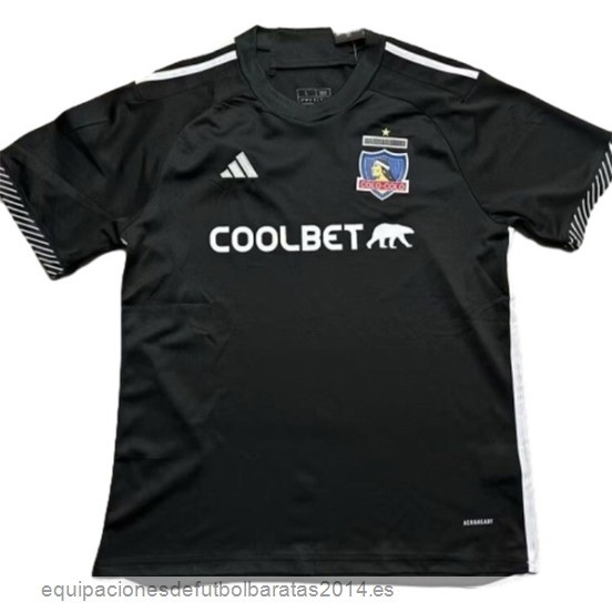Nuevo Tailandia 2ª Camiseta Colo Colo 24/25 Negro Baratas